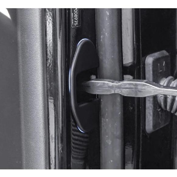 For Zeekr 009 Front Door Lock Cover Limiter Protective Cover Hinge Silicone Cover Waterproof and Rust-proof Decoration