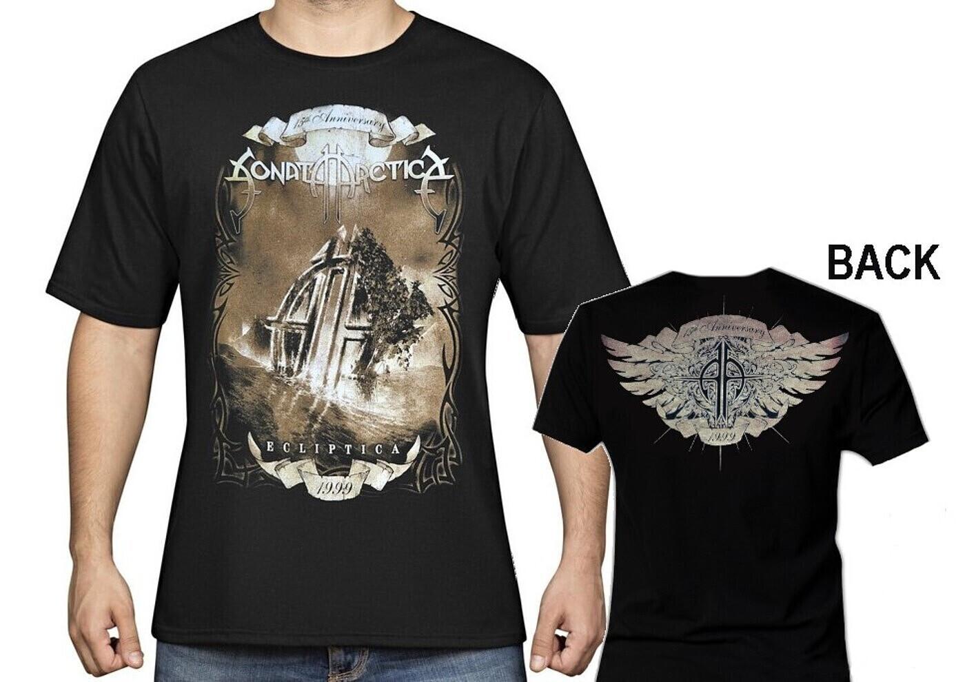 SONATA ARCTICA cd cvr 15th Anniversary ECLIPTICA Official SHIRT LAST 3XL New OOP S
