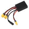 Dual Battery Parallel Module Adapter XT60H Interface 20V‑72V 30A Double Battery Discharge Converter Adapter for