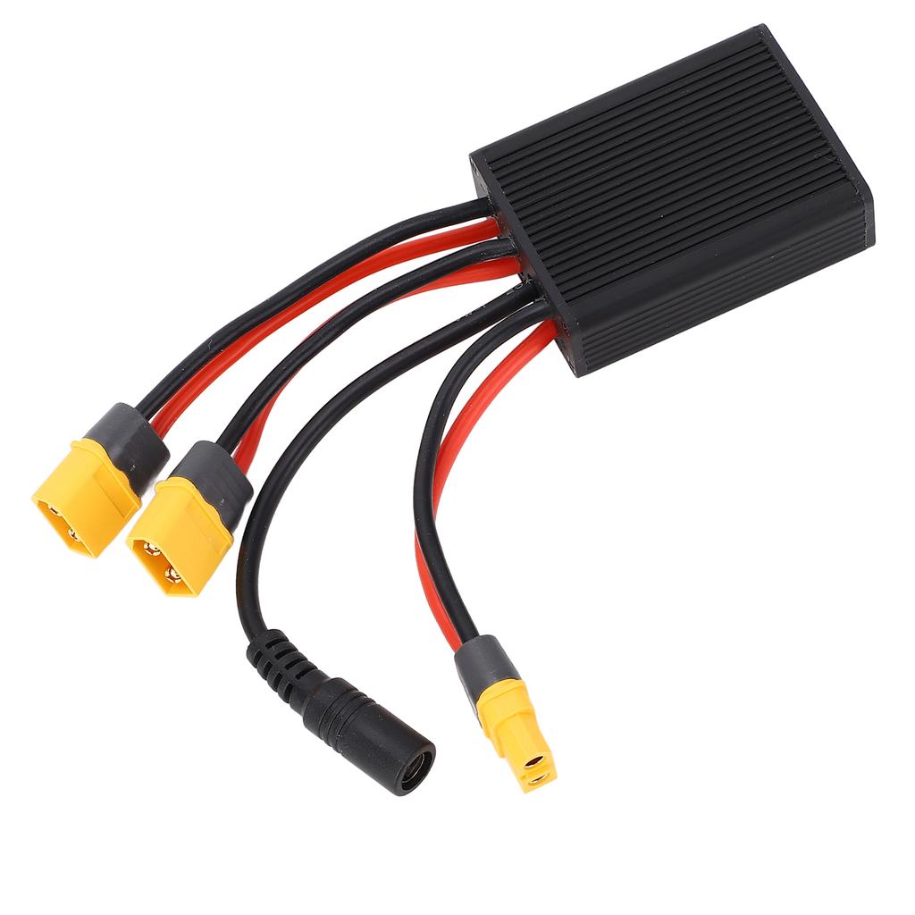 Dual Battery Parallel Module Adapter XT60H Interface 20V‑72V 30A Double Battery Discharge Converter Adapter for