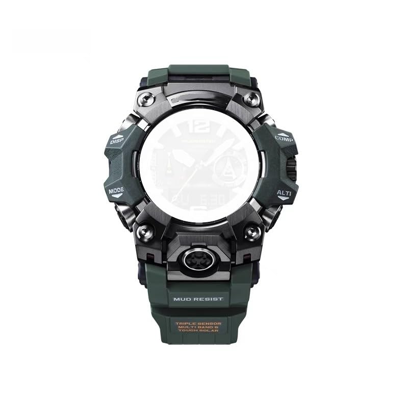 

Suitable for Casio watch band cheap standard gift for men G-Shock GWG-B1000 replacement, G-Shock strap, (Green) зелений