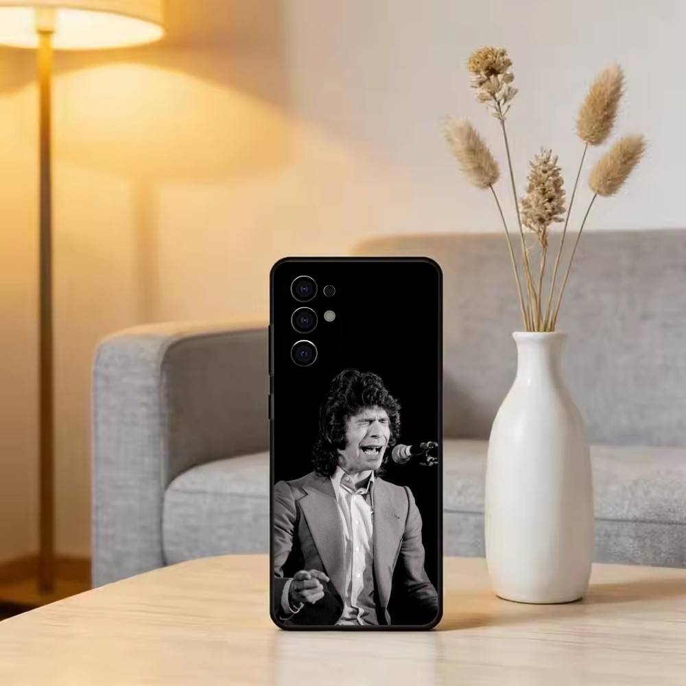 Singer Camaron D-De L-La I-Isla Phone Case For Samsung S25,S24,S21,S22,S23,S30,Ultra,S20,Plus,Fe,Lite,Note,10,Black Cover