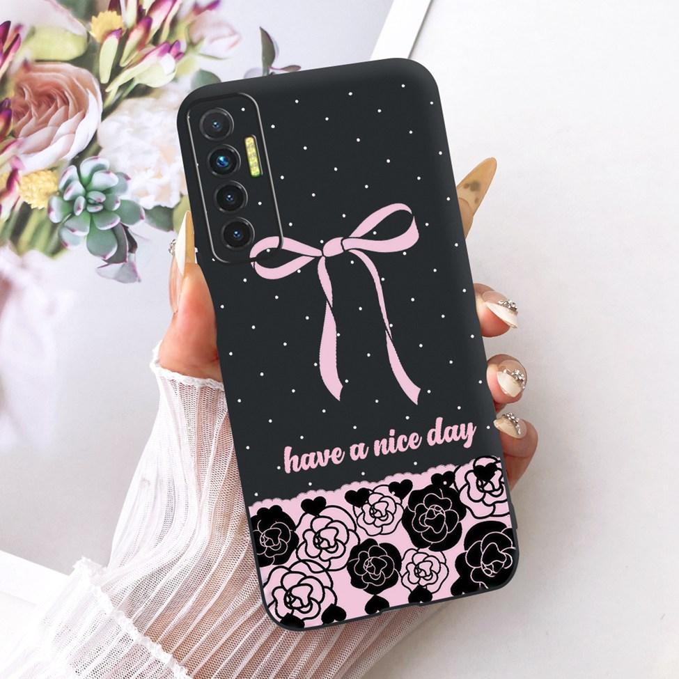 Casing For Tecno Camon 17P Cover Silicone Cute Cat Luxury Fashion Funny Painted Phone Case For Techno Camon 17P CG7 CG7n