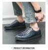 Herren Schnür-Lederschuhe Europäisch: Formelle & Lässige Frühjahrs-/Sommermode, Große Größen