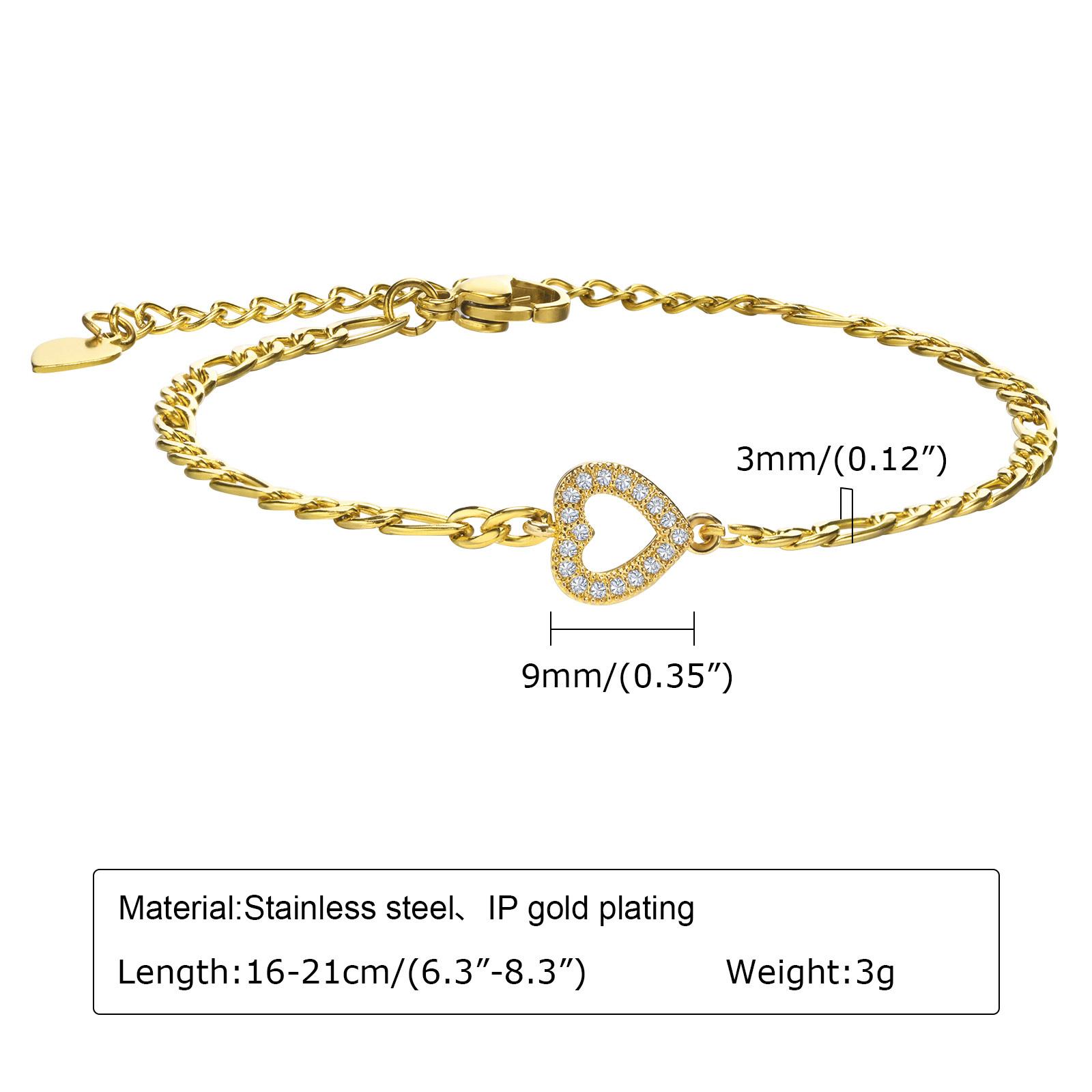 

Bracelets For Women Stainless Steel Jewelry Couple Friends Bangle Wedding Birthday Party Mom Girlfriend Valentine s Day Gift
