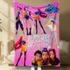 Kpop Witch Hunters Blanket Blanket Jit Witch Hunters Peripheral Pattern Digital Printed Flannel Blanket Blanket