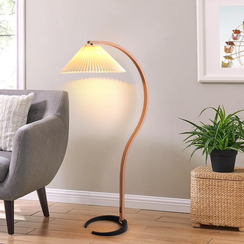 Nordic Mid-Century Style LED Floor Lamp