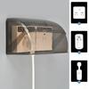 86 typ Wand Steckdose Wasserdichte Box Selbst-Adhesive Elektrische Stecker Abdeckung Bad Doppel Schalter Schutz Steckdose Spritzwassergeschützte Box