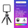 Portable RGB Photography Light: Cold/Warm Square Soft Light for Outdoor Live Broadcasts