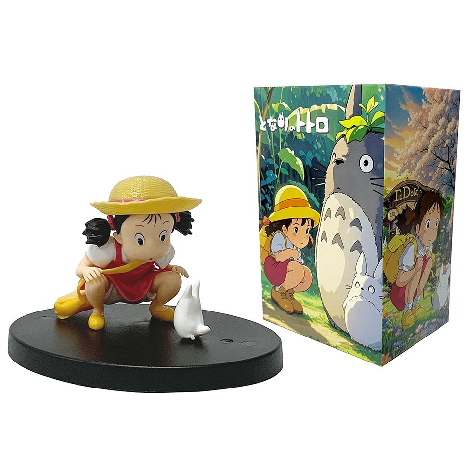 anime my neighbor figure mei xiaomei kawaii cute doll model collectible table decoration toy for kid gift