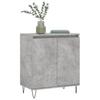 Vidaxl Chest of Drawers, Concrete Grey, 60X35X70 Cm, Wood-Based Material