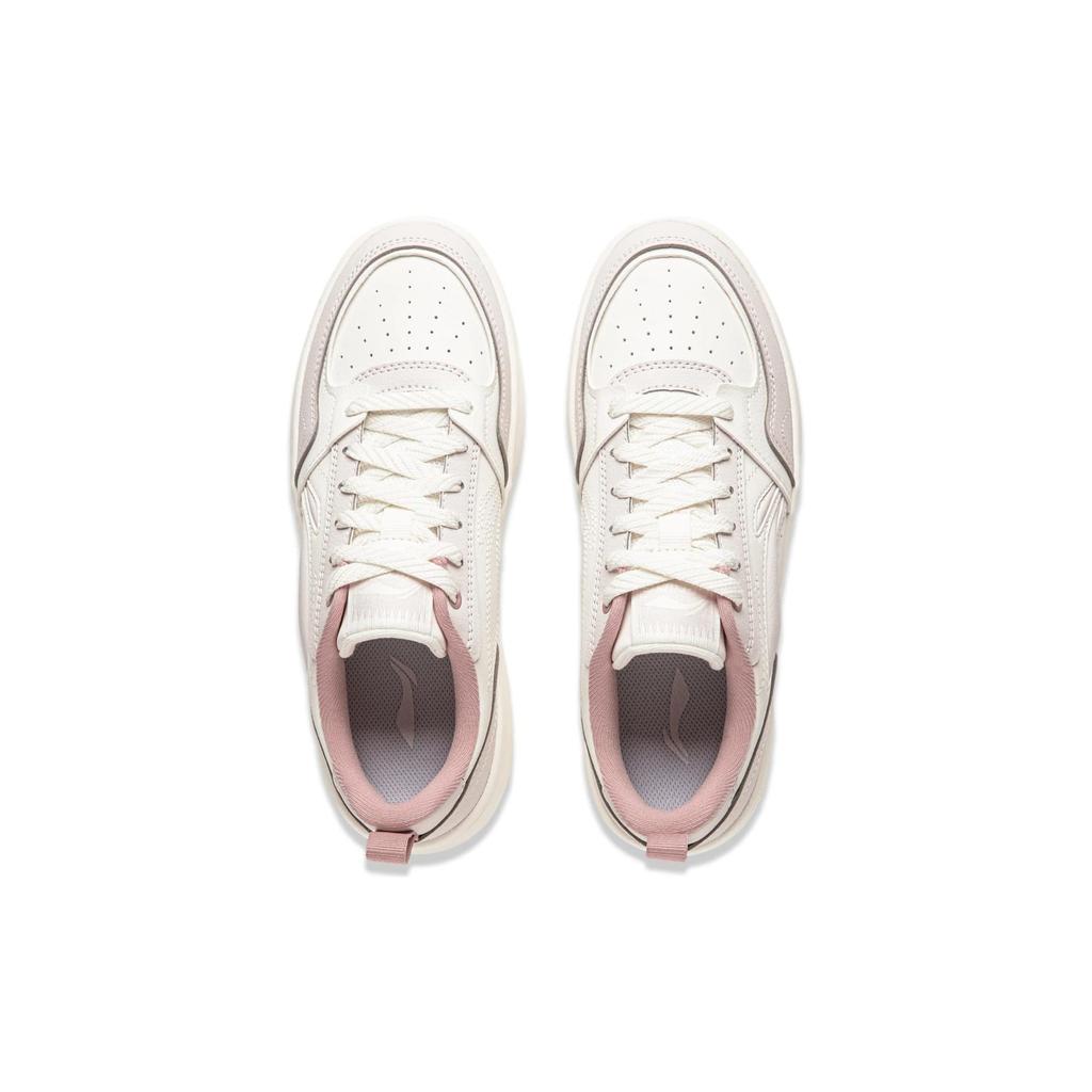 Li Ning Sycee V2 Low top Skateboard Shoes Women's White Pink AGCU248-3