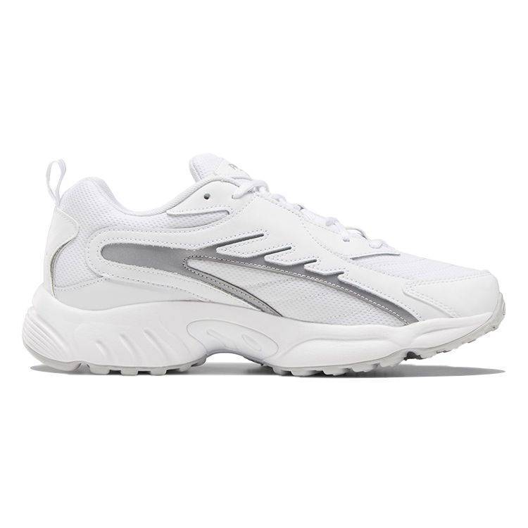 Reebok DMX Series 2K X PU Synthetic Leather Casual Low-Top Lifestyle Sneakers Unisex Sneakers White DV8457