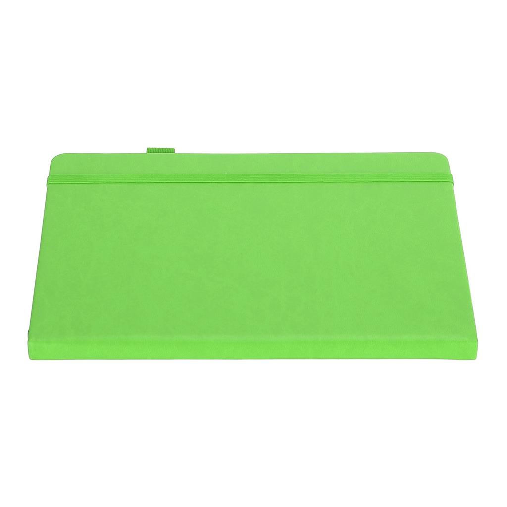 A5 Linkovaný zápisník Přenosný PU kůže Pevná vazba Zápisník s elastickou páskou pro podnikání školu