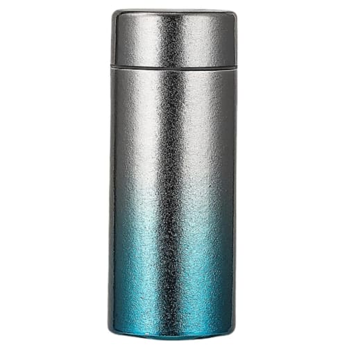 Vlwm Pure Titanium Thermos Water Bottle (200ml) with Double Wall Vacuum Insulation, Lightweight, Antibacterial, and Durable, Compact and Portable for