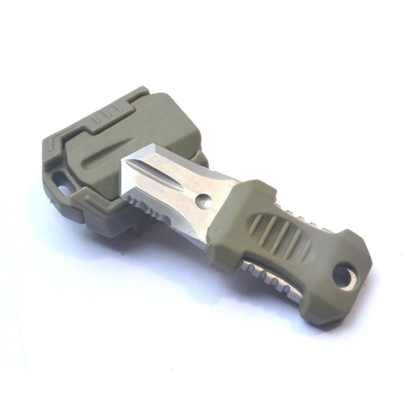 Mini Fullblad Webdom System EDC Hengefeste Spenne Molle Fottur Ryggsekk Nyhet Bushcraft Leir Overleve Utendørs Verktøy