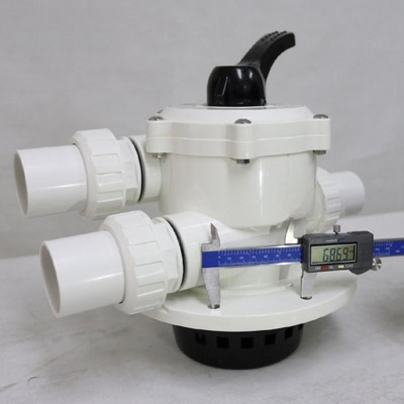 

Многопозиционный клапан для песочного фильтра бассейна, верхнее подключение, 1,5 дюйма