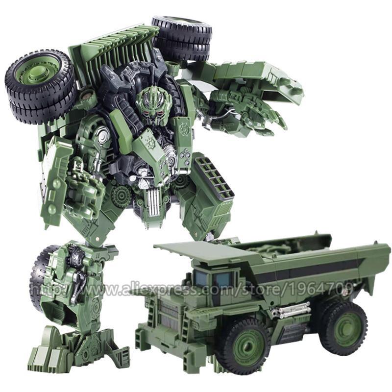Aoyi Cool 8 v 1 nadrozměrný Devastator Transformační Hračky Chlapec Anime Háček Akční figurky Robot Auto Konstrukce Model vozidla Děti