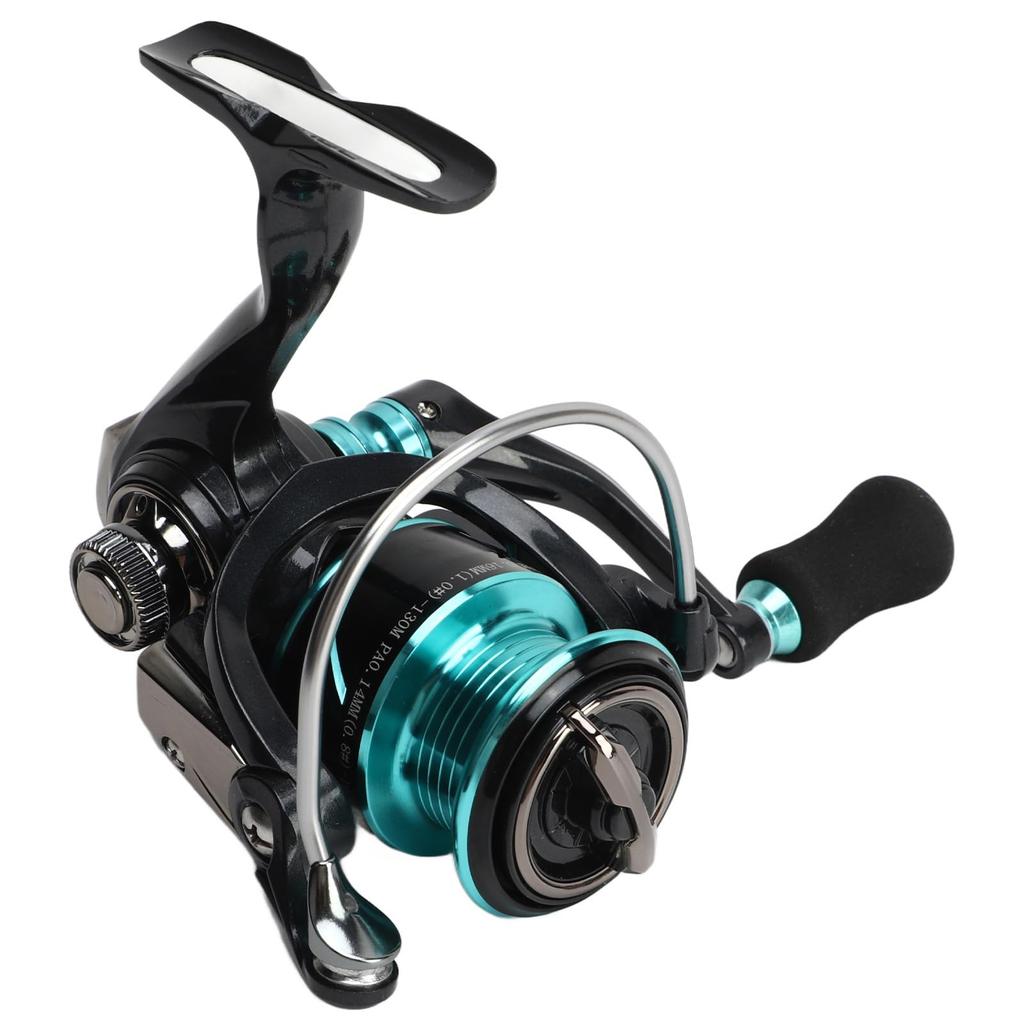 Ongwan Spinning Reel 5 and 1 Sealed Bearing Fishing Reel with Diagonal Wire Cup Single (DH1500 Arm)