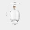 Wine Bottle Glass Empty Bottle Sparkling Wine Glass Bottle Sealed Jar Wine Homemade Green Plum Divide Bottles