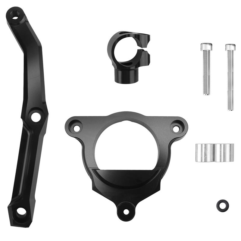 Motorcycle Damper Steering Stabilizer Bracket Damper Bracket Mount Motorcycle Accessories чёрный