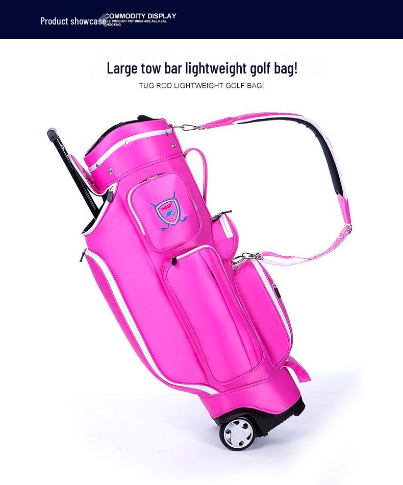 Waterproof Trolley Golf Bag: Lightweight, Wear-Resistant Club Storage for Men & Women