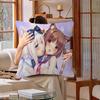Cartoon Nekopara Pillow Anime Pillow Sofa Bed Head Pillow Cover Cushion Cover 45x45 Cm Fashion