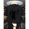 European Size Summer Men'S Fashion Pattern Short-Sleeved T-Shirt Letter Pattern Printing
