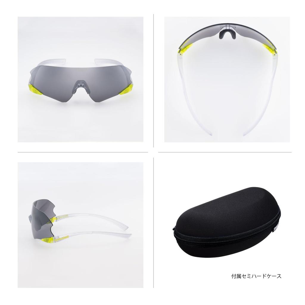 Sports Made In Mirror NEURON for [SWANS] Sunglasses, Japan, Lens, E-NOX G3, Running, Marathon, Tennis, Golf, Baseball, ENNG3-0701 CLIM, Adult, Men's &