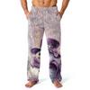 Men's Allover Printed Home Pants Sleeping Pajama Pants Long Pants Pajama Pants