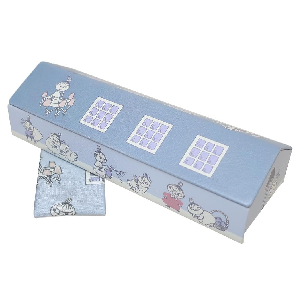 

Moomin House Glasses Case with Cloth WHAT FUN