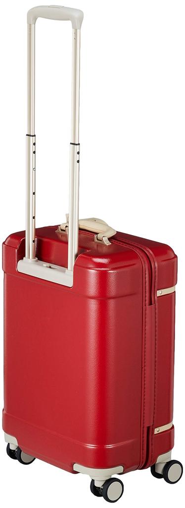 Koffer mit Rollen Doppel-Ökotasche für ca. 1 bis 3 Personen Notre 06881 54 Plant Red [Hunt] Stopper, Rollen, inklusive, Nächte, Handgepäck möglich, cm,