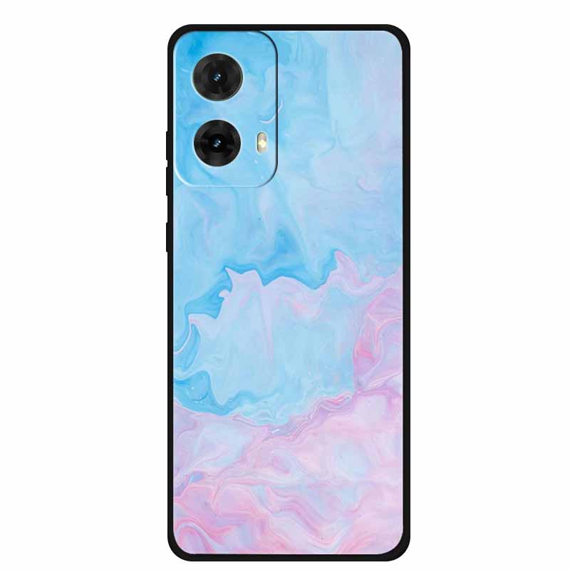 6.67"For Moto G85 5G Case Marble Soft Silicone Bumper Phone Back Cover For Motorola Moto G85 XT2427-3 TPU Capa MotoG85 G 85 Case
