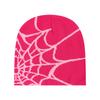 Spider Web Warm Knitted Jacquard Beanie Hat Outdoor Wool Cold Cold Unisex Cold Hat