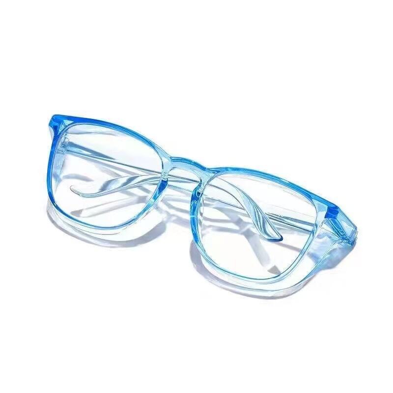 Protective Glasses Clear Lens Safety Goggles Dirving Cycling Glasses Sand-proof Men Women Anti Fog Blue Light Blocking Glasses