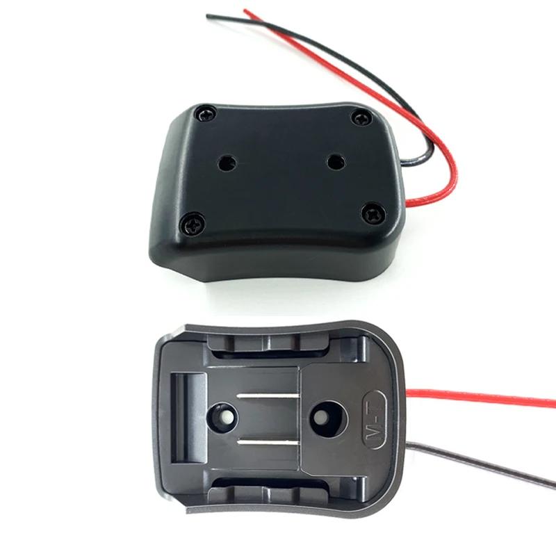 Für Makita 10,8V-12V Li-Ionen-Akku DIY-Adapter-Dock Stromanschluss Akku-Ausgangsadapter für Makita 12V-Akku