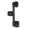 Camera Double Ended Bracket Aluminium Alloy Black Color Dual Connector Bracket Holder