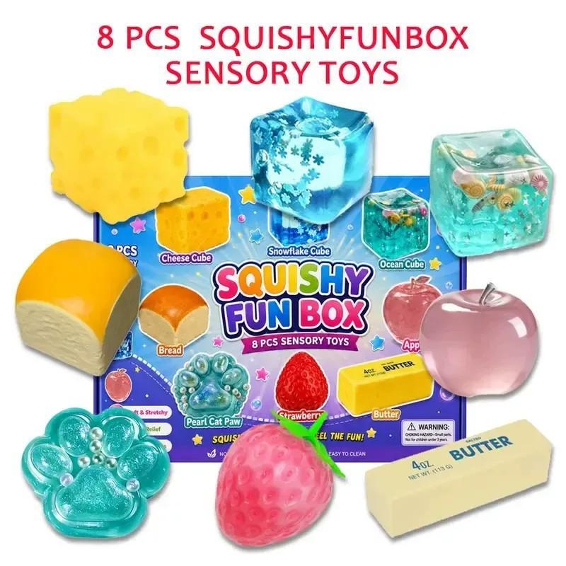 8 PCS Squishy Enjoyable Box Set