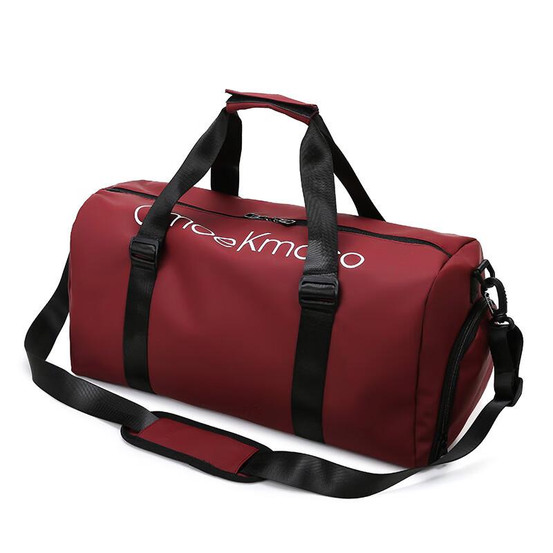 KANDEXS Large Capacity Travel Sports Bag 20-35 вино красного