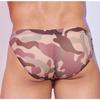 Men'S Camouflage Thong Briefs Sexy Low Waist Slip Breathable Underwear Shaping U Bulge Pouch Man Lingeries Exotic Lingeries