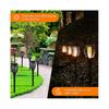 Garden Torch Light, 4 Pack LED Lights Solar  Torch Waterproof IP65 Garden Torch Light Decor Lamp & Solar Light Lamp Garden/Pathway/Yard Decoration