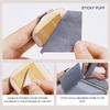 100 Sheets Oil Control Paper with Case & Powder Puff Oil Absorbing Sheets Bamboo Charcoal Face Oil Blotting Sheets for Oily Skin