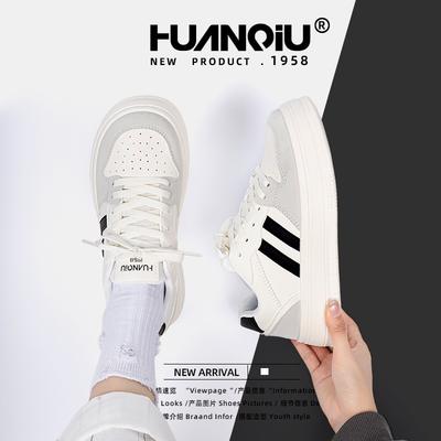 Global Platform Versatile White Shoes Spring 2025 New Trend Board Shoes Light and Comfortable Women's Shoes ZHQ3519