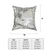 Marble Gray Silver Gold Pillowcover Home Decorative Modern Marbled Texture Cushion Cover Throw Pillow for Living Room Polyester