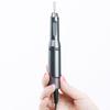 Black Metal Handle Portable Nail Drill With Drill Bits Polishing Remove Poly UV Gel Equipment Manicure Pedicure Machine