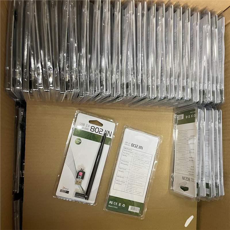 USB WiFi Mini Wireless Network Adapter with External Antenna (150 Mbps, RTL8188)