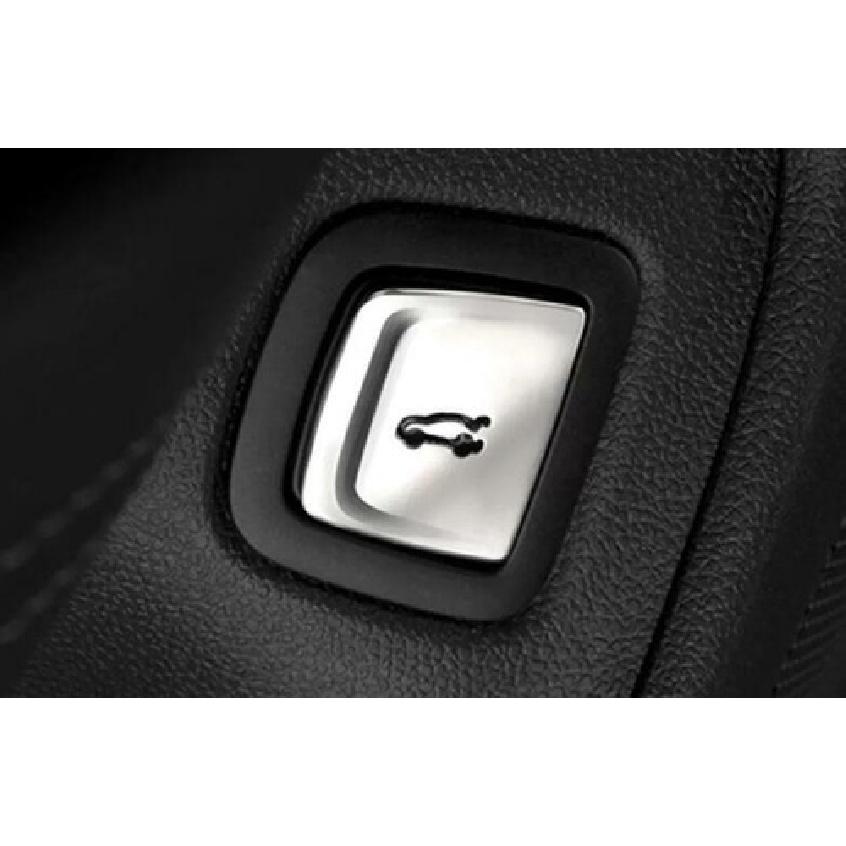 Silver Tailgate Rear Door Switch Button Cover Trim For Cadillac CT5 -