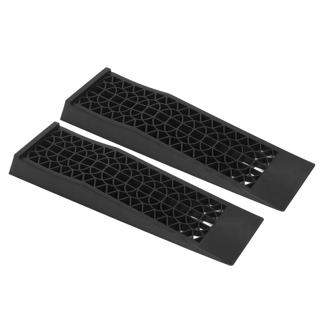 1Pair Car Service Ramps Vehicle Maintenance Tire Ramps Universal for 4400 Lbs Vehicles