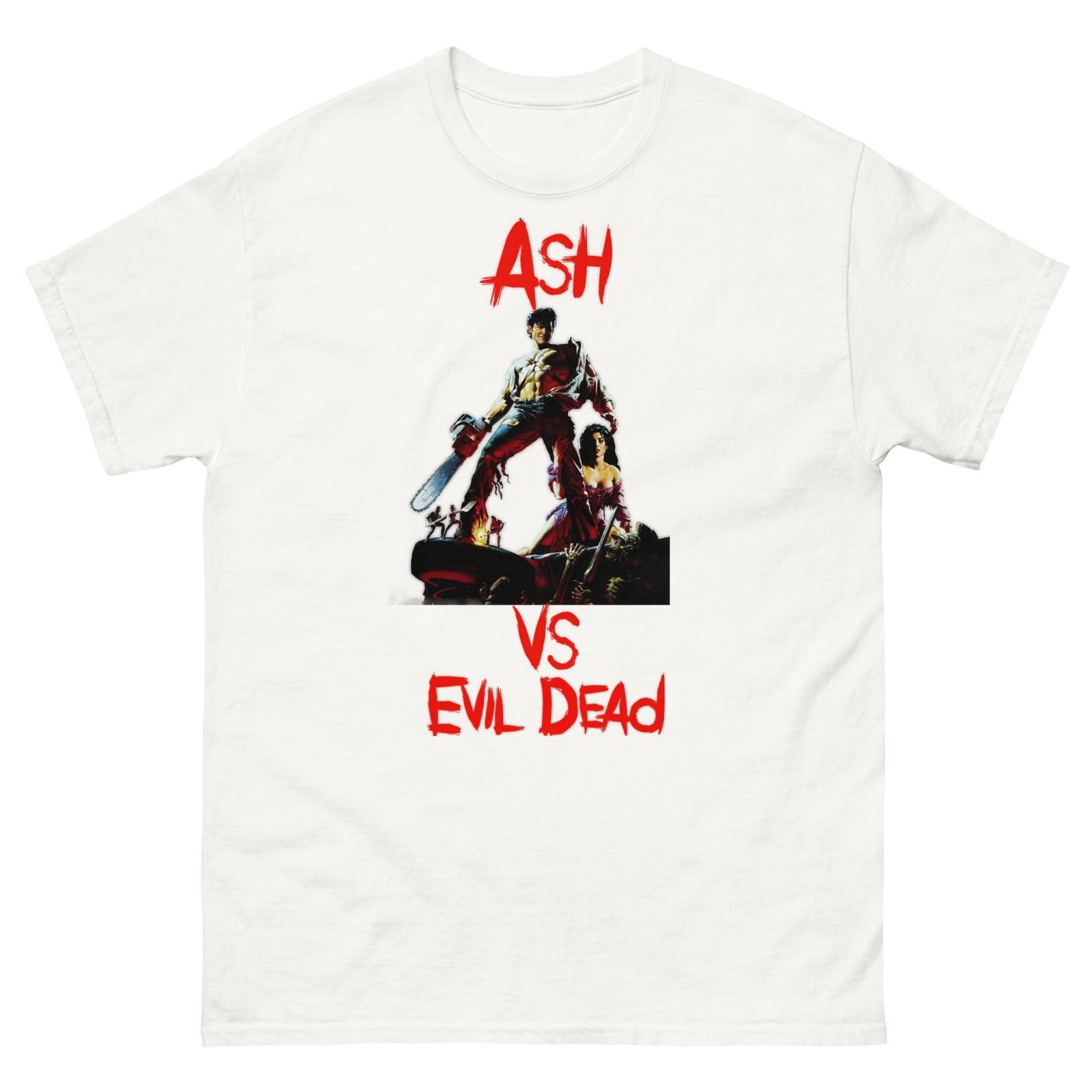 

Unisex Ash vs Evil Dead Tee | Horror Shirts | Army of Darkness T-Shirt 2XL