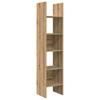 Bookshelf 5 Tiers 40 X 35 X 180 Cm Engineered Wood